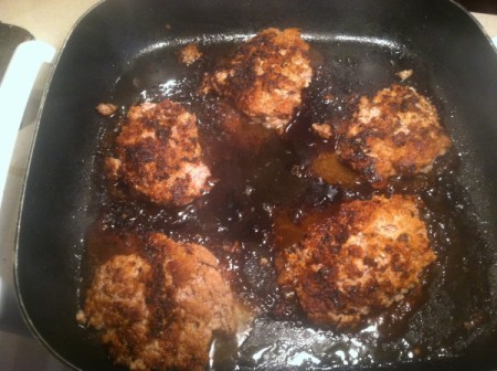 Turkey Burgers with Sweet Potatoes