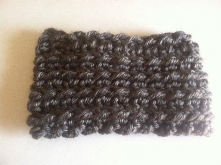 Crocheted Ribbed Cowl