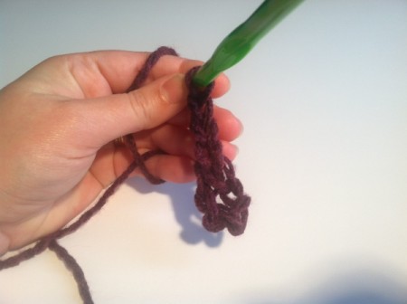Child's Crocheted Beret