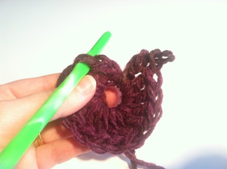 Child's Crocheted Beret