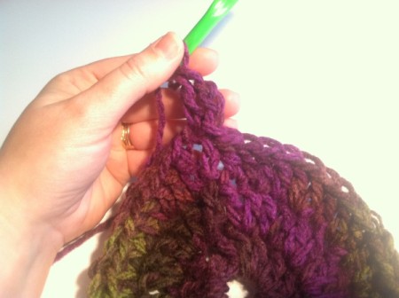 Child's Crocheted Beret