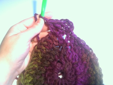 Child's Crocheted Beret