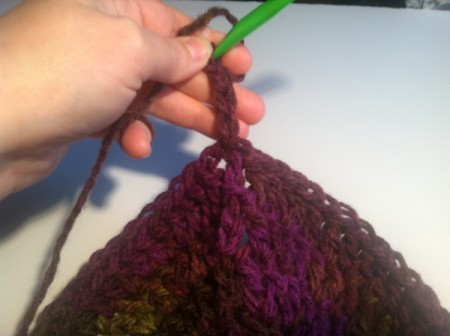 Child's Crocheted Beret