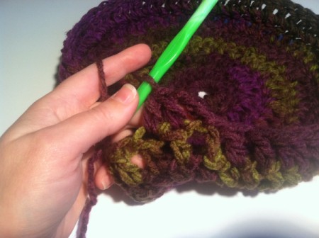 Child's Crocheted Beret