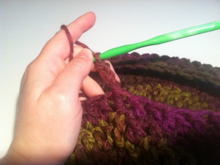 Child's Crocheted Beret