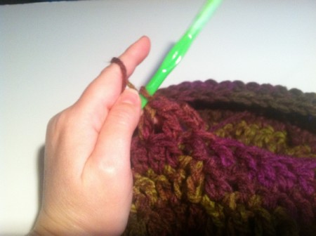 Child's Crocheted Beret