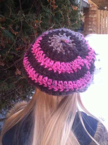 Child's Crocheted Beret
