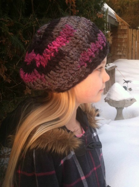 Child's Crocheted Beret