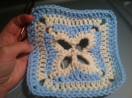 Spring Fling Crochet Square