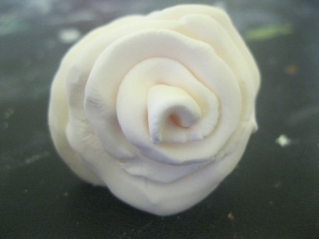 play dough rose