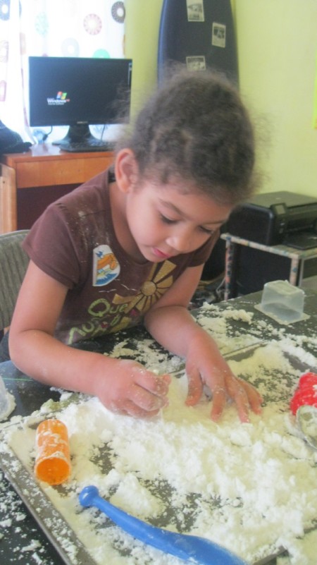 Shaving Cream Snow Dough