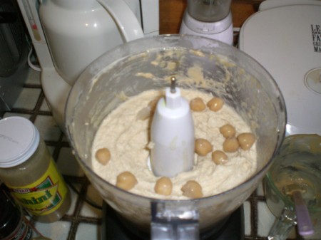 Homemade Hummus with Flavored Tortilla Chips