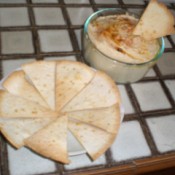 Homemade Hummus with Flavored Tortilla Chips