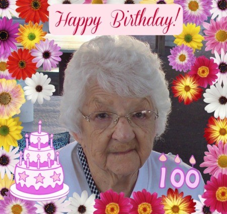 100th Birthday Magnet