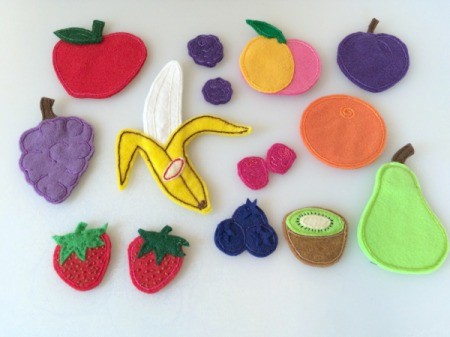 Making a Felt Fruit Basket | ThriftyFun