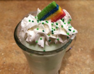 St. Patrick's Day Sherbet Float 1