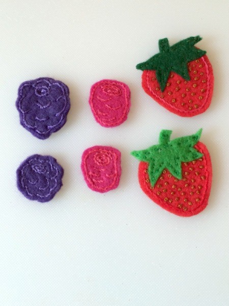 raspberry blackberry strawberry