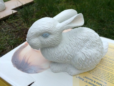 Faux Chocolate Bunnies