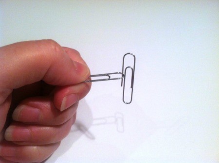 Paperclip Statement Necklace