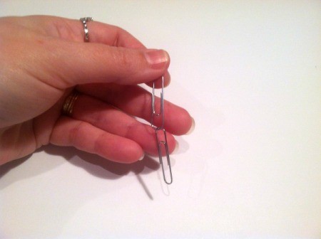 Paperclip Statement Necklace