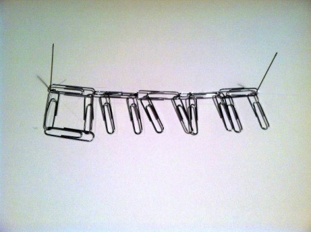 Paperclip Statement Necklace