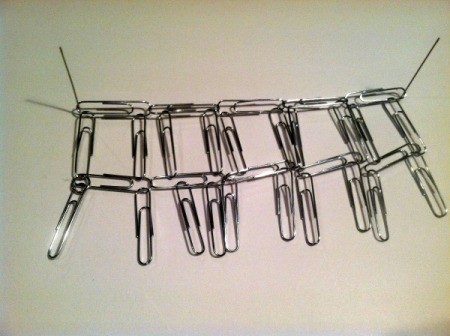 Paperclip Statement Necklace