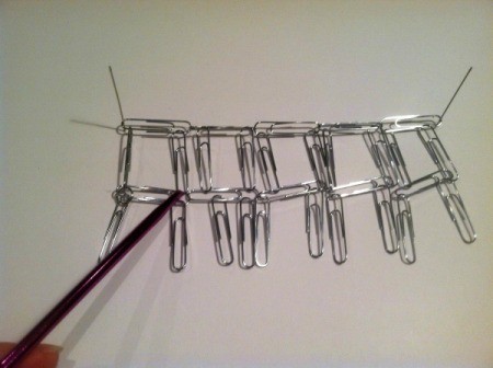Paperclip Statement Necklace