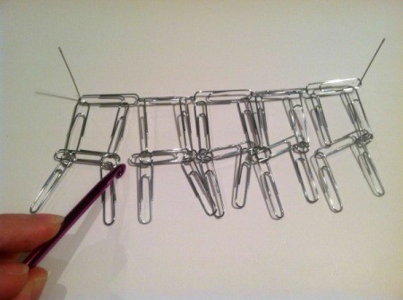 Paperclip Statement Necklace