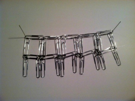 Paperclip Statement Necklace