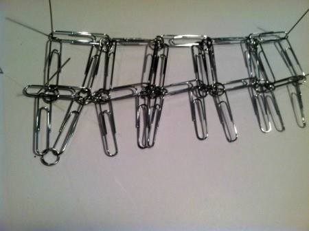 Paperclip Statement Necklace