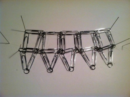 Paperclip Statement Necklace