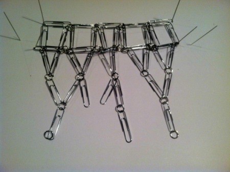 Paperclip Statement Necklace