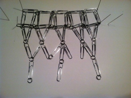 Paperclip Statement Necklace