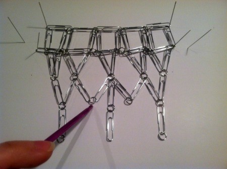 Paperclip Statement Necklace