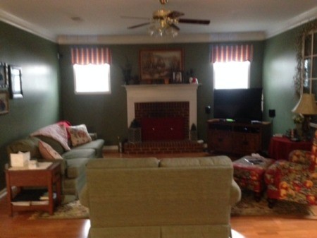 view of the living room