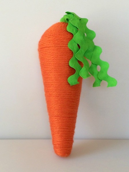 Yarn Wrapped Carrot