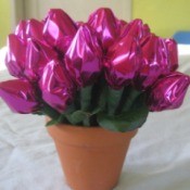 Hershey's Kiss Roses