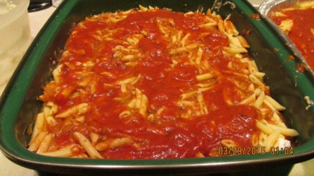 Homemade Baked Ziti