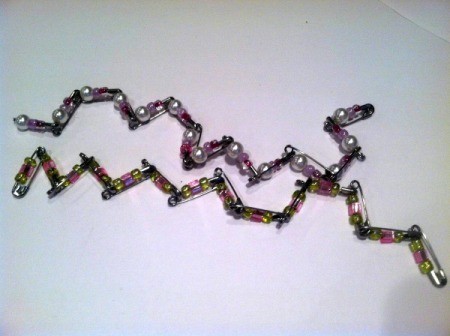 Safety Pin Bracelet