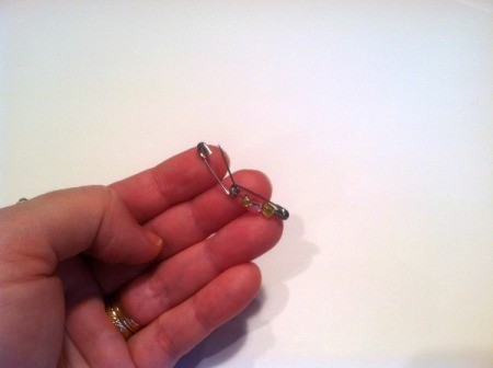 Safety Pin Bracelet