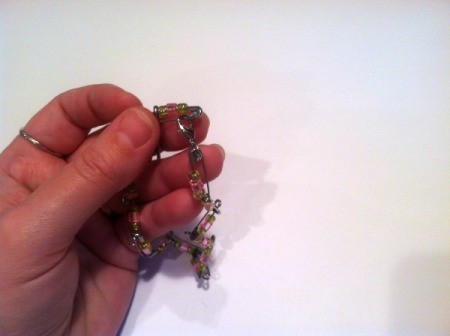 Safety Pin Bracelet