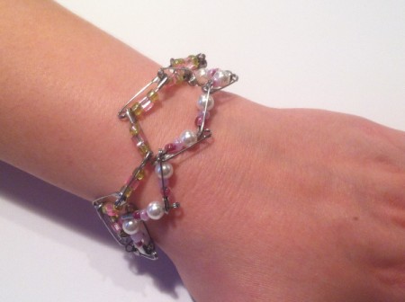 Safety Pin Bracelet