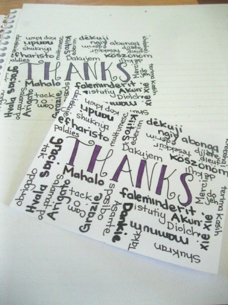 Thank You Card