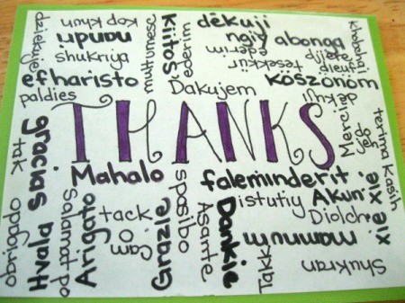 Thank You Card