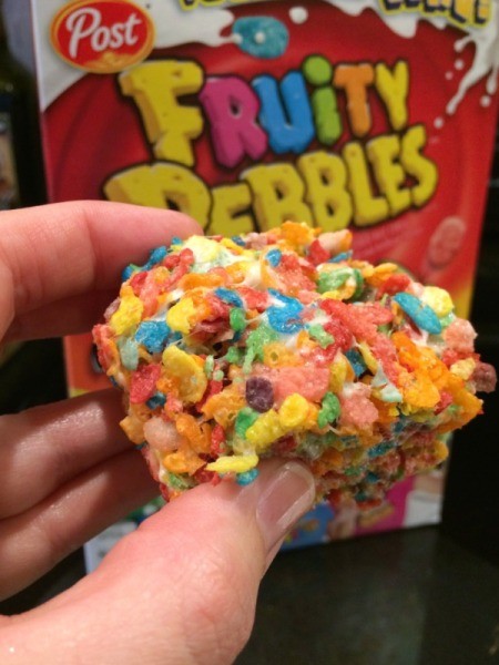 Fruity Pebbles Cereal Treats