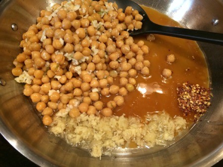 Kung Pao Chickpeas