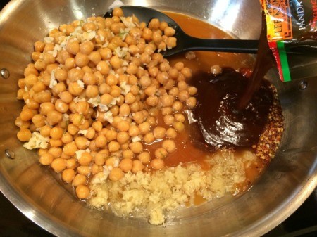 Kung Pao Chickpeas