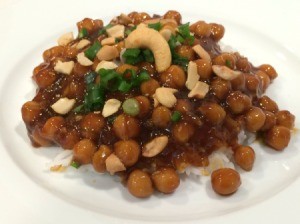 Kung Pao Chickpeas