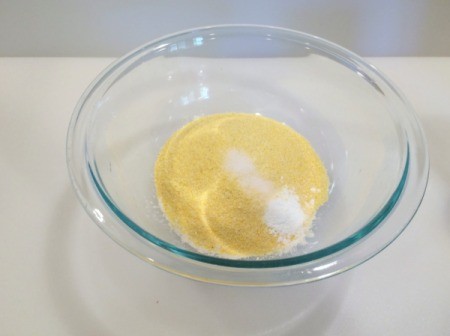 add baking powder and salt