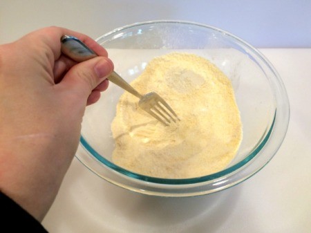 stir dry ingredients